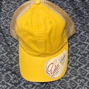 Infinity Evolve Elude Bright Yellow and Tan  Women’s Cap